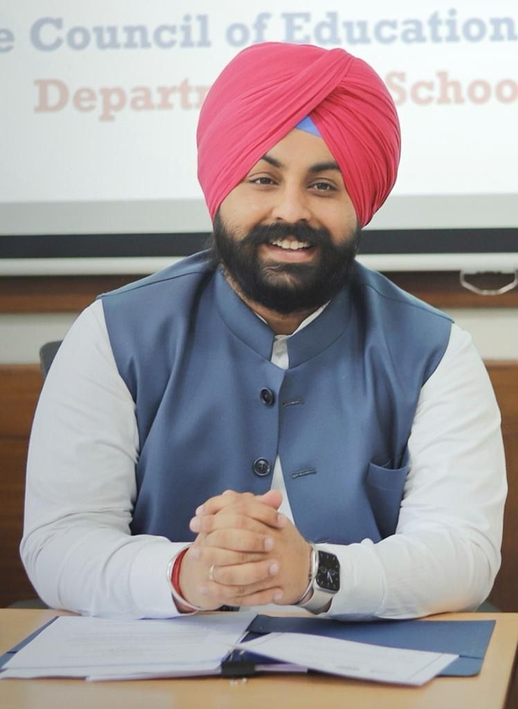 Education Minister Punjab S. Harjot Singh Bains