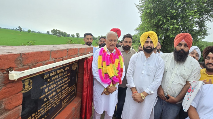 ਸ਼ੁਤਰਾਣਾ ਹਲਕੇ ਦੇ 56 ਪਿੰਡਾਂ ਦੀ 68,500 ਏਕੜ ਜ਼ਮੀਨ ਨੂੰ ਮਿਲਿਆ ਸਿੰਚਾਈ ਲਈ ਨਹਿਰੀ ਪਾਣੀ: ਬਰਿੰਦਰ ਕੁਮਾਰ ਗੋਇਲ