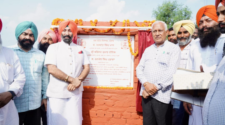 Canal water for irrigation has been provided to 96,598 acres of land in 79 villages of Sanaur constituency: Barinder Goyal