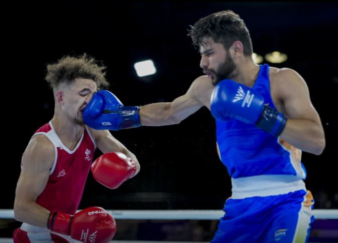 Commonwealth Games 2026: Indian boxer Sachin Siwach reaches quarterfinals of men's 60kg boxing