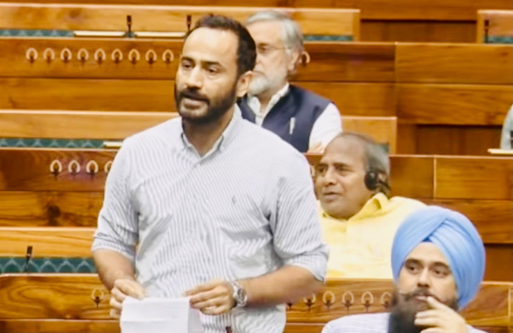 Meet Hayer exposed the Centre's politics of division on the basis of religion and caste in the Lok Sabha.