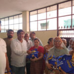 MLA Jimpa distributed ration kits to needy families of village Bassi Purani