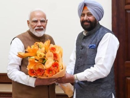 ਪੰਜਾਬ ਭਾਜਪਾ ਦੇ ਪ੍ਰਧਾਨ ਕੇਵਲ ਸਿੰਘ ਢਿੱਲੋਂ ਨੇ ਪ੍ਰਧਾਨ ਮੰਤਰੀ ਨਰਿੰਦਰ ਮੋਦੀ ਨਾਲ ਮੁਲਾਕਾਤ ਕੀਤੀ