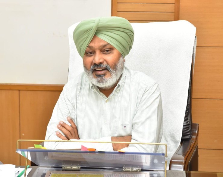 Punjab Tax Department expedites recovery of VAT dues: Rs 1.21 crore received from property auction: Harpal Singh Cheema